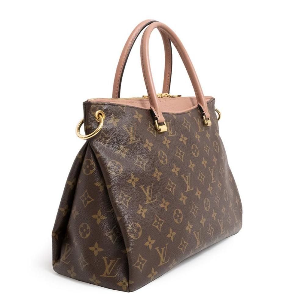 Louis Vuitton Monogram Bois de Rose Brown Pallas Shoulder Bag - Picture 4 of 10